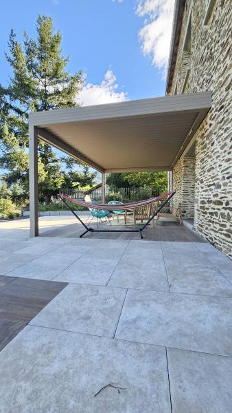 Pergola lames orientables 