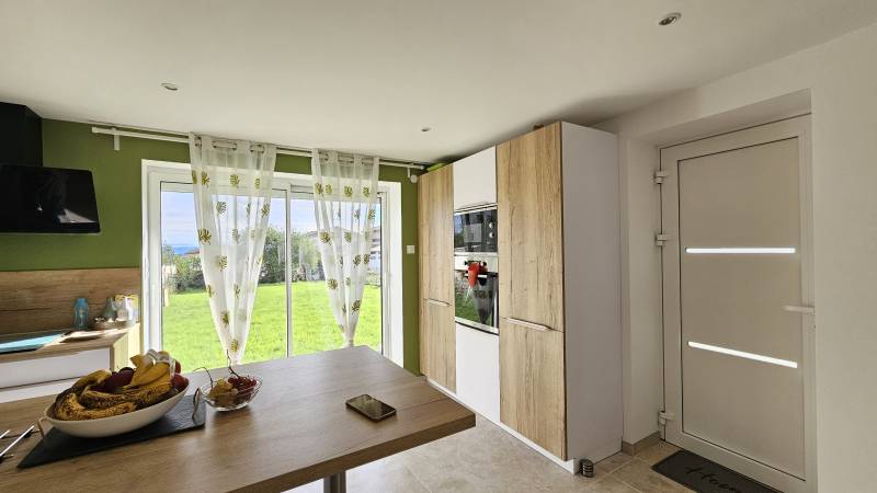 Pose d'un coulissant aluminium 2 vantaux 