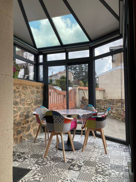 Création et fabrication sas d'entrée en aluminium dans la Loire