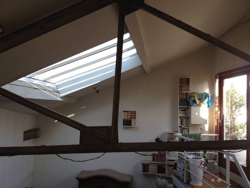 Création d'un puit de lumière en toiture 