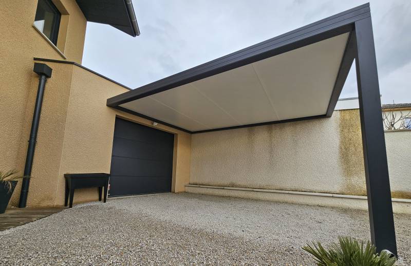 Carport en aluminium 
