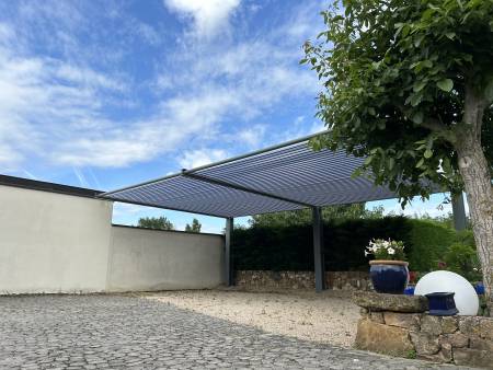 Notre zone d'activité pour ce service Abri voiture : un carport pour 1 ou 2 voitures à installer chez vous